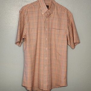 Jos. A. Bank Traveler's Collection Short Sleeve Men's Shirt M